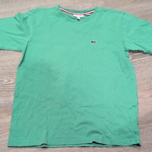 Lacoste Kids Short Sleeve Tee in Fresh Green